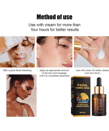Self Tanning Drops Tanning Drop Face Tanning Aid Extends Protects The Natural Skin Tone With Aloe Vera Moisturises The Skin Absorbs Quickly Non-Greasy Gives Skin a Long-Lasting Golden Tan - Buy Online on GoSupps.com