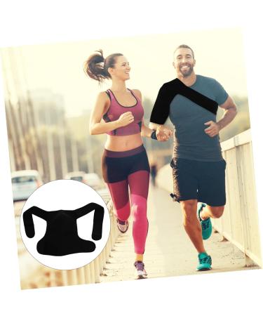 FRCOLOR Adjustable Shoulder Pad & Brace Support - Sports Fitness Protective Sleeve for Joint Support - Buy Online on GoSupps.com