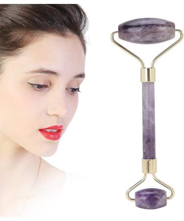 Verdant Touch Amethyst Face Lifting Massage Device | Skin Tightening & Facial Roller for Beauty Care - Buy Online on GoSupps.com