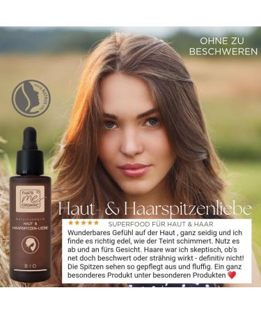 Organic Skin & Hair Love Oil 30ml - 2in1 Argan Oil for Body Face & Dry Hair Care - Protect & Repair - Buy Online on GoSupps.com