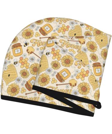 Hair Towel Wrap - Quick Drying Hair Turban with Button | Honeycomb Design for Effortless Hair Care - Buy Online on GoSupps.com