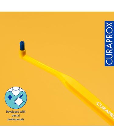 Curaprox CS 1009 Single-Tuft Toothbrush - Ideal for Braces Implants & Bridges - Random Color - Buy Internationally - Buy Online on GoSupps.com