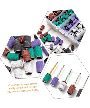 1 Set Nail Polish Set Nail Art Tools Sanding Bits for Nail Drill White Sanding Bands for Nail Drill Manicure Buffing Fine Grit Sanding Bands for Nail Drill Nail Sanding Bands Alloy Gogogmee - Buy Online on GoSupps.com