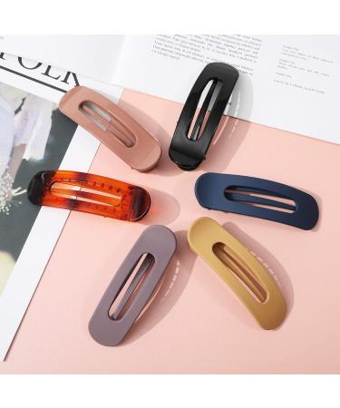 6 PCS Alligator Hair Claw Clips - Non-Slip Grip for Thin Hair - French Concord & Duckbill Hair Clips - Buy Online on GoSupps.com