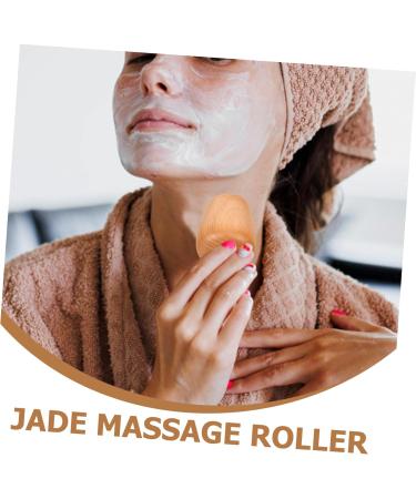 Hoement Facial Massage Device - Jade Roller & Eye Massager Tool for Glowing Skin | International Shipping Available - Buy Online on GoSupps.com