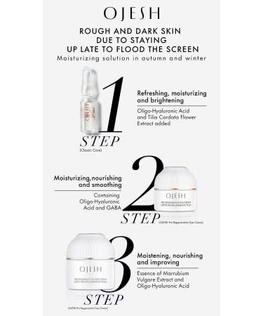 Ojesh Pro Regeneration Eye Cream 0.5 oz - Eliminate Fine Lines, Resist Aging, Rejuvenate Youth | 15 ml - Buy Online on GoSupps.com