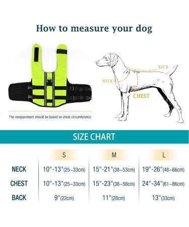NAMSAN Dog Life Jackets - Portable Inflatable Life Jacket for Small Medium & Large Dogs - Green-M M Green - Buy Now! - Buy Online on GoSupps.com