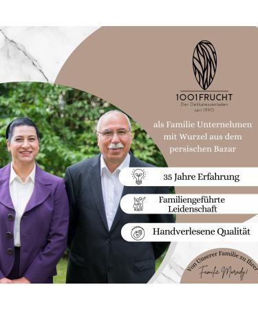  1001 Frucht 1001 Frucht | Elegant Chocolate Covered Coffee Beans and a Touch of Powdered Sugar - "Royal Quality" - Coffee - 1001 Fruit - Exclusive - Nuts - Dried Fruits - Spices - 500 g - Buy Online on GoSupps.com