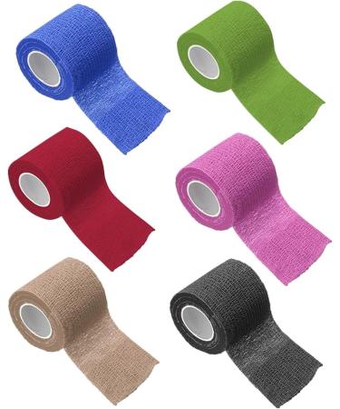 Multi-Size Sports Self Adhesive Elastic Bandage Colorful Sport Tape Elastoplast for Finger Ankle Knee Support Pads First Aid Kit (Color : Khaki Size : 7.5cmX4.5m) 7.5cmX4.5m Khaki - Buy Online on GoSupps.com