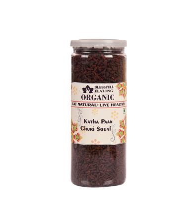 Blessfull Healing Organic Katha Paan Churi Sounf 200 Gram Airtight Container (Packing May Vary)