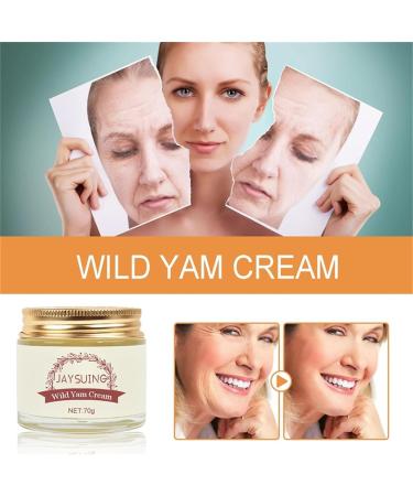  Orgrul Wild Yam Cream for Women Organic Wild Yam Cream Skin Moisturizer Wild Yam Root Cream for Women's Health Wild Yam Root Cream Yam Cream for PMS and Relief - Buy Online on GoSupps.com