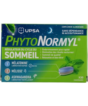 UPSA PhytoNormyl Sleep Cycle Regulator - 3 Boxes of 30 Tablets - Buy Online on GoSupps.com