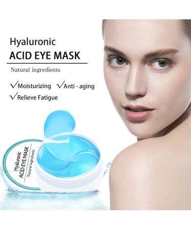 Under Eye Patches for Puffiness - 60PCS Collagen Eye Gels with Hyaluronic Acid | Reduce Dark Circles & Bags | Skin Care Mask - Buy Online on GoSupps.com