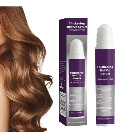  demaxiyad Hair Growth Oil 15ml Roll-On Solution for Thickened Hair Massage Oil For Sensitive Scalp - For Smooth Curly Damaged Damaged Hair Dry Daily Travel - Buy Online on GoSupps.com