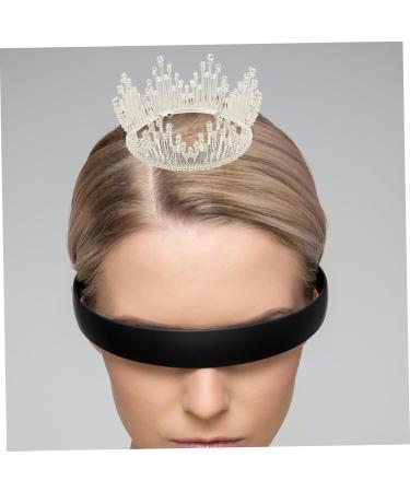 Fashion Headwear Baroque Pearls Headpiece for Women Princess Crowns Rose Gold Headband Wedding Pearl Headband for Wigs Wedding Crown Prom Crown Hair Accessories Bride Wedding Dress 15*15*8.5cm Silver - Buy Online on GoSupps.com