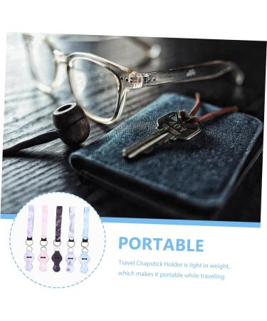  FRCOLOR FRCOLOR Pack of 10 Neoprene Lipstick Sleeve Keychains Compact and Lightweight for Travel - Buy Online on GoSupps.com