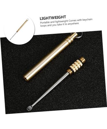 Titanium Alloy Ear Spoon Cleaner | Ear Pick Tool for Ear Wax Removal - Buy Online on GoSupps.com