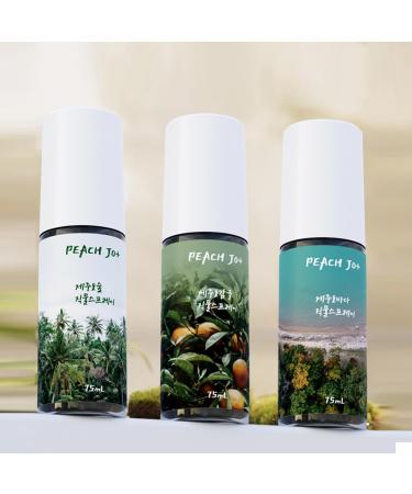 3PCS Korean Women Eau de Toilette Perfume Citrus Aquatic Woody Fragrance Perfume for Women by Fresh Flower Fruit Fragrances 75 ml / 2.7 Fl Oz