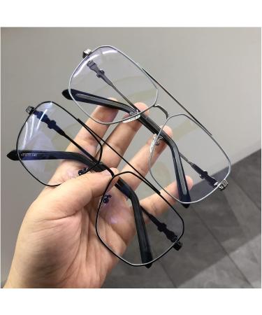 Zjdydy Anti-Blue Reading Glasses for Women - Stylish Double Jet Frames Large Size +1.0 Perfect for Street Shooting - Buy Online on GoSupps.com