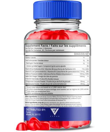 (2 Pack) Keto Thrive Keto ACV Gummies KetoThrive Canada Apple Cider Vinegar Advanced Strength Daily Multivitamin Supplement Compl ment multivitamin quotidien avanc ACV de Keto Thrive (120 Gummies) - Buy Online on GoSupps.com