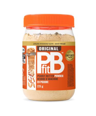 PBfit All-Natural Peanut Butter Powder Powdered Peanut Spread from Real Roasted Pressed Peanuts 4g of Protein 225g (8 oz) 225 g (Pack of 1)