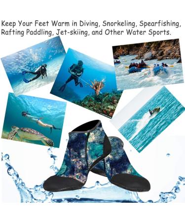 XUKER Neoprene Beach Volleyball Socks 3mm | Water Sports Sand Soccer Booties | Camo-low Cut X-Large - Buy Online on GoSupps.com