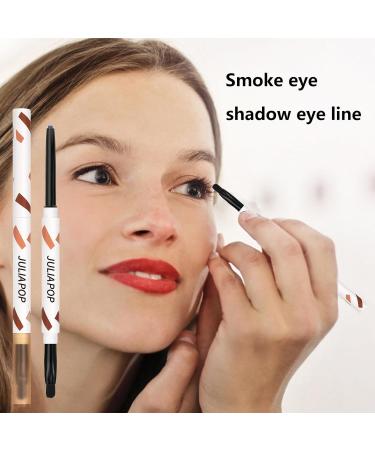 Eyeliner - Makeup Cream Gel Texture with Brush - Quick Drying Eye Liner Long Lasting Eye Pencil Makeup Supplies Shakven Denim Blue - Buy Online on GoSupps.com