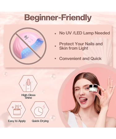 Modelones Dip Powder Nail Set - 8 Nude Colors for DIY Manicure & French Nail Art, No Nail Lamp Needed - Buy Online on GoSupps.com