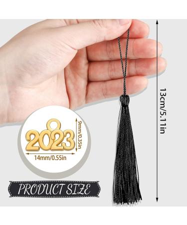 100 Pcs Mini Silky Bookmark Tassels with 2023 Year Charms - Perfect for Graduation Keychains and Crafts - Buy Online on GoSupps.com