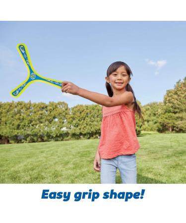 Kidoozie Super Boomerang - 3 Bladed Boomerang for Kids 5 and up - Flies up to 60 feet - Portable and Multicolor - Buy Online on GoSupps.com