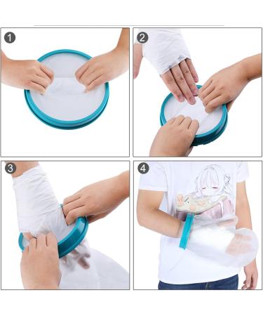 Waterproof Arm Protector Cover for Adults - Plaster Protection for Hand Injuries & Bandages | Dry Hands While Bathing - Buy Online on GoSupps.com