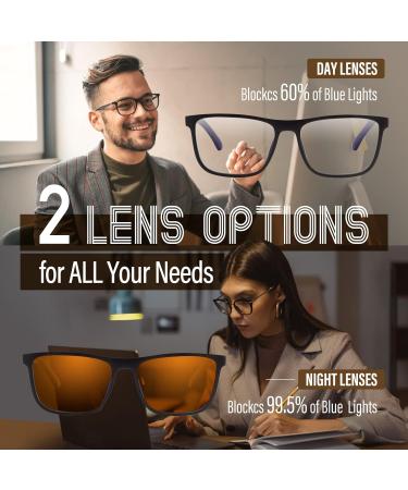 Bloomoak Blue Light Blocking Glasses - Anti-Glare Anti-Fatigue TR90 Material for Screens Gaming & TV International Shipping Available - Buy Online on GoSupps.com