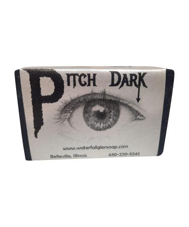 Buy Pitch Dark Activated Charcoal Soap | WFG Waterfall Glen - Natural Vegan Body Soap with Cocoa Butter | International Shipping Available - Buy Online on GoSupps.com