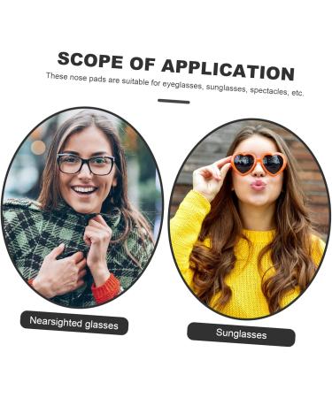 Gleavi 24 Pairs Silicone Nose Pads for Glasses | Comfortable Replacement Accessories for Sunglasses & Frames - Buy Online on GoSupps.com