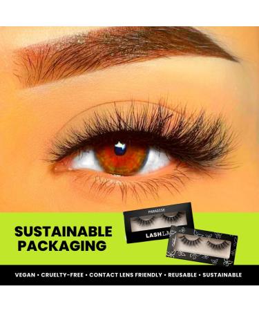 3D Faux Mink Cat Eye Wispy Lashes - Reusable & Cruelty-Free | Contact Lens Friendly - Style Paradise - Buy Online on GoSupps.com