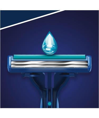 Buy Gillette BlueII Plus Slalom Disposable Razors for Men - 10 Pack | International Shipping - Buy Online on GoSupps.com