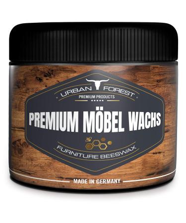 Furniture wax colorless for furniture maintenance & wood protection for inside and outsideWooden growth with beeswax for wood care for wooden furniture |Wood grow with premium furniture wax from Urban Forest 250ml - Buy Online on GoSupps.com