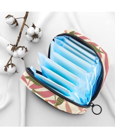 Menstruation Pad Bag with Zipper | Tropical Forest Tigers | Stylish & Practical Women's Napkin & Tampon Storage - Buy Online on GoSupps.com
