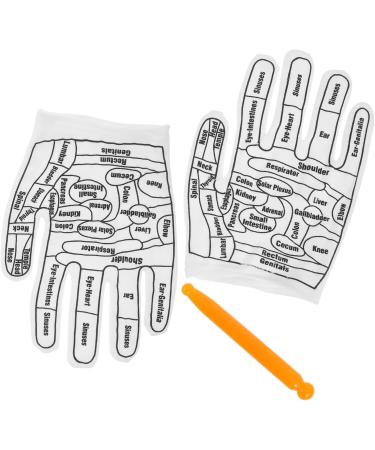 Shop Gleavi Portable Massage Device - Reflex Zone Socks Acupressure Gloves and Multi-Purpose Acupressure Pen - 3 Sets Different Colors - Perfect for Daily Use - Buy Online on GoSupps.com