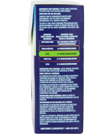 Tampax Pearl Super Unscented 36ct - Best Price and Quality | Buy Online - Buy Online on GoSupps.com