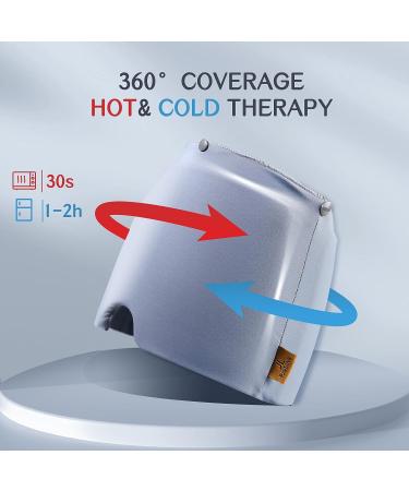 Migraine Relief Gel Headache Hat with Washable Cover - Hot/Cold Compress for Headaches, Tension, Sinus, Puffy Eyes - Comfortable & Stretchy Ice Cap for Stress Relief - Buy Online on GoSupps.com
