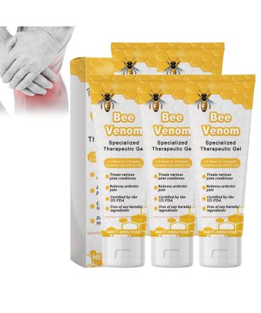 Aeehfeng Bienengift Gemsten therapy pain relief gel aeehfeng beeergift yellow bee venom joint therapy pain relief gel aeehfeng new zealand bee venom joint relief gel (5 pieces)