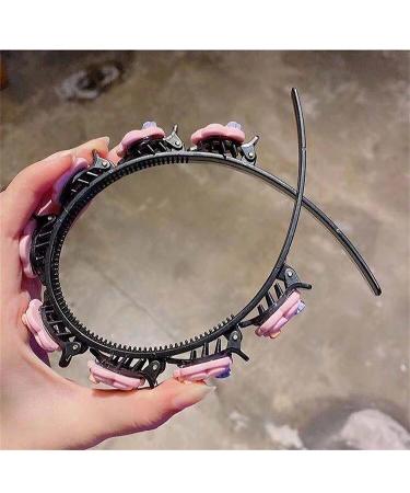 Sweet Princess Hairstyle Hairpin Set - 9pcs Double Layer Cartoon Headbands for Women & Girls - Buy Online on GoSupps.com