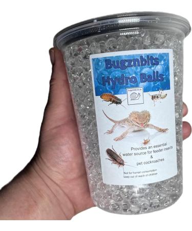 Bugznbits Hydro Balls Bug Gel Alternative for Crickets Cockroaches Locust and other Insects Reptile Feeder insects (900ml Maxi Pack) - Buy Online on GoSupps.com