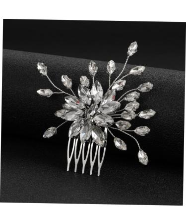 Didiseaon Hair Comb Hair Accessories for Bride Wedding Hair Wedding Headpiece for Bride Rhinestone Hair Accessories Bride Headpieces for Wedding Bride Tiara Diamond Alloy Headband - Buy Online on GoSupps.com