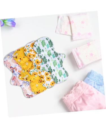 Hemoton 4Pcs Bamboo Charcoal Pad - Reusable Menstrual Cloth Pads for Women - Buy Online on GoSupps.com