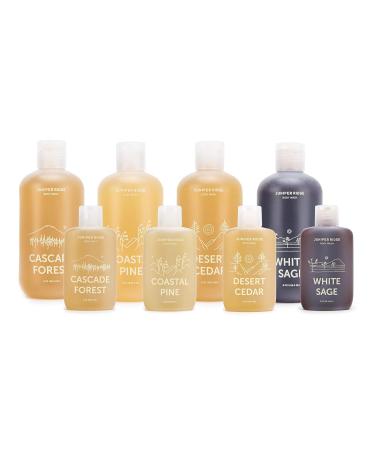 JUNIPER RIDGE Coastal Pine Body Wash - 8oz Concentrated Organic Vegan Castile Soap - Buy Online on GoSupps.com