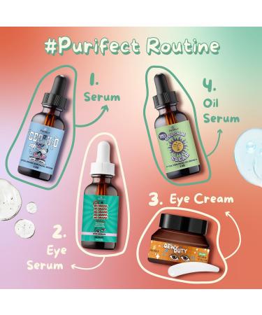 Purifect No Drama Retinol Eye Serum with Vitamin E Oil Anti-Aging Serum Helps Reduce Puffiness Fine Lines and Dark Circles Rejuvenates Young Skin 30ml - Buy Online on GoSupps.com