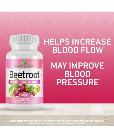 Buy Premium Beet Root 1300 mg Supplement | Boost Energy & Health - International Shipping - Buy Online on GoSupps.com