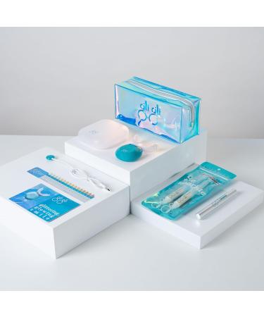 Sparkle Booster Teeth Whitening Kit | 2 x 5ml Whitening Gel LED Device & Shade Guide | 10-15 Day Treatment for Bright Smile - Buy Online on GoSupps.com